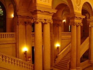 CT State Library Building Central Hall